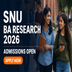 Shiv Nadar University Launches BA Research in Humanities and Social Sciences; Check Details